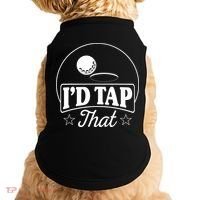 Golf Players I'd Tap That Golfer Ball Birdie Funny Golf Doggie Tank thumb 0