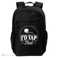 Golf Players I'd Tap That Golfer Ball Birdie Funny Golf Backpack thumb 0
