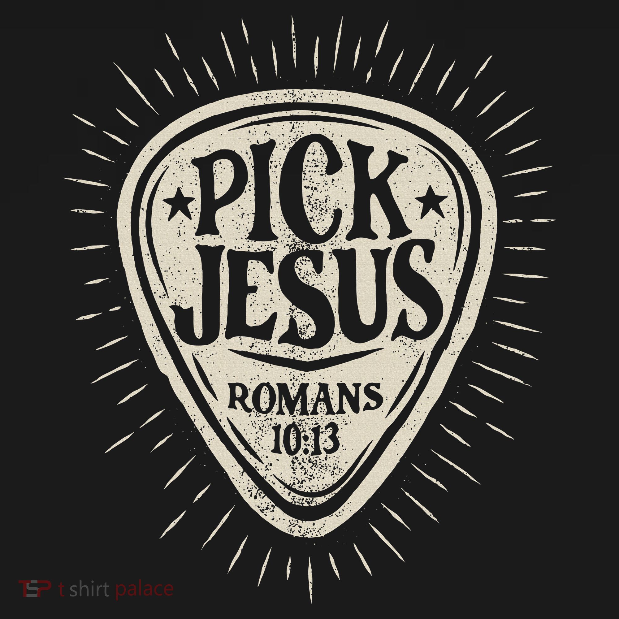 Guitar Pick Jesus Christian Music Guitarist Pastor Retro Women's Hoodie