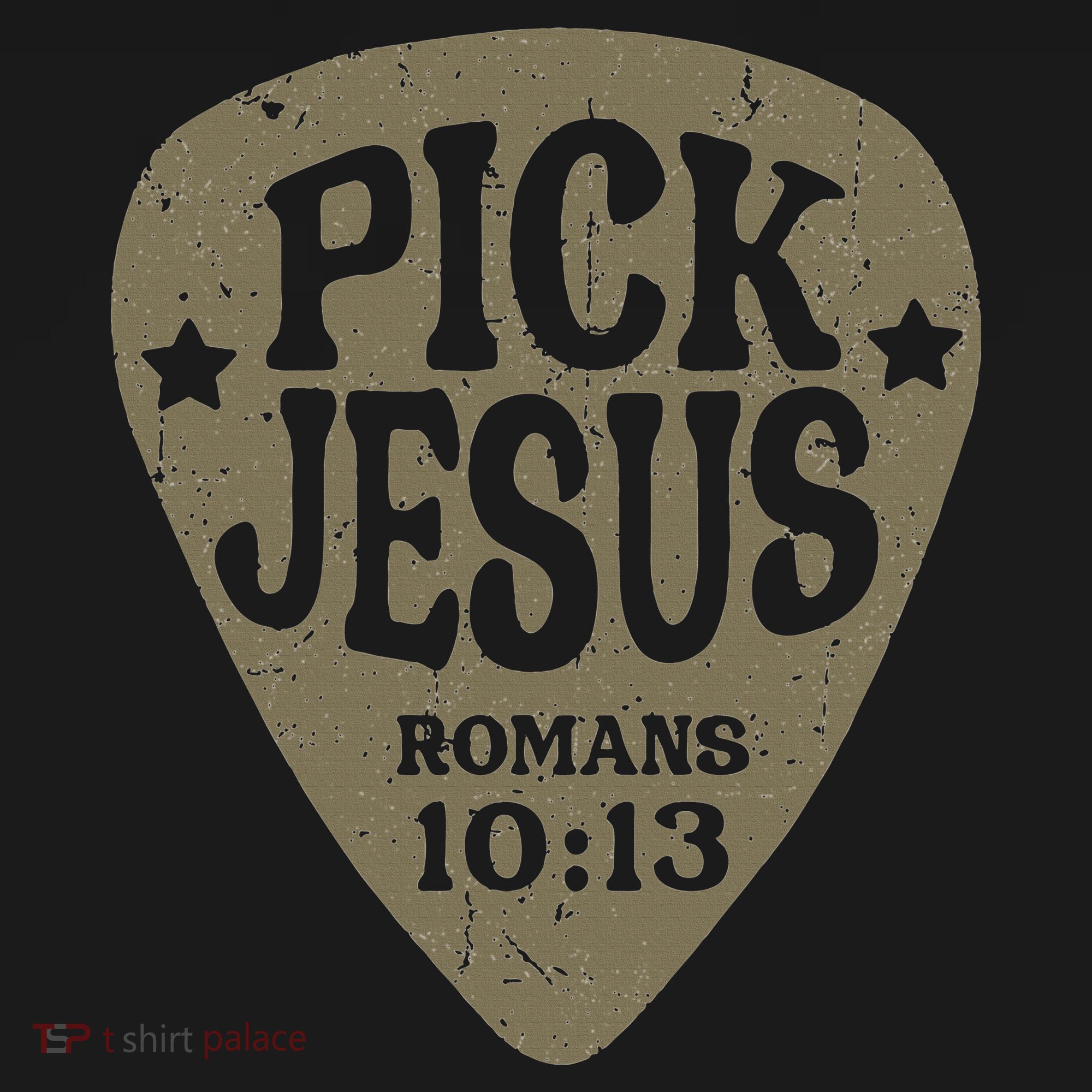Guitar Pick Jesus Christian Music Guitarist Pastor Retro Apron