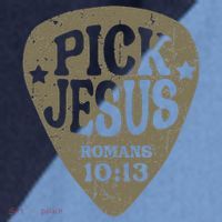 Guitar Pick Jesus Christian Music Guitarist Pastor Retro Raglan Baseball Sleeve Shirt thumb 2