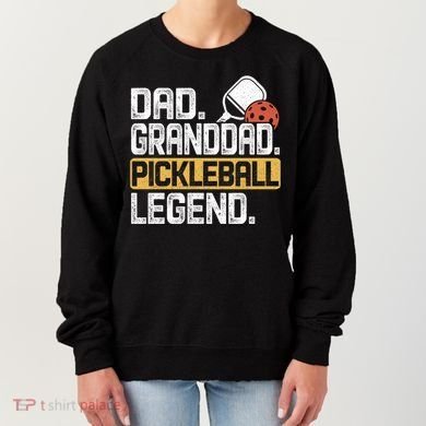 Granddad Pickleball Legend Dad Funny Great Gift Women's Sweatshirt