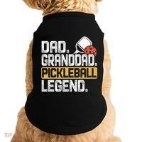 Granddad Pickleball Legend Dad Funny Great Gift Doggie Tank thumb 0