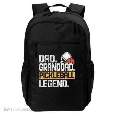 Granddad Pickleball Legend Dad Funny Great Gift Backpack
