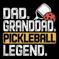Granddad Pickleball Legend Dad Funny Great Gift Bucket Hat thumb 4
