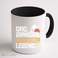 Granddad Pickleball Legend Dad Funny Great Gift Coffee Mug thumb 1