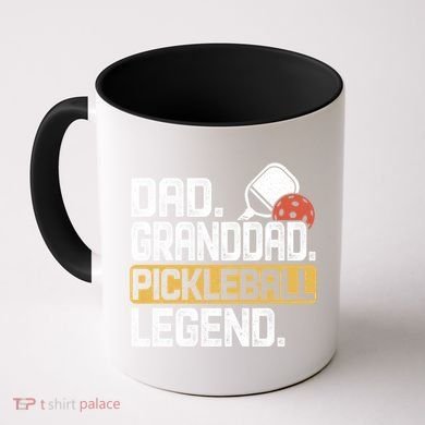 Granddad Pickleball Legend Dad Funny Great Gift Coffee Mug