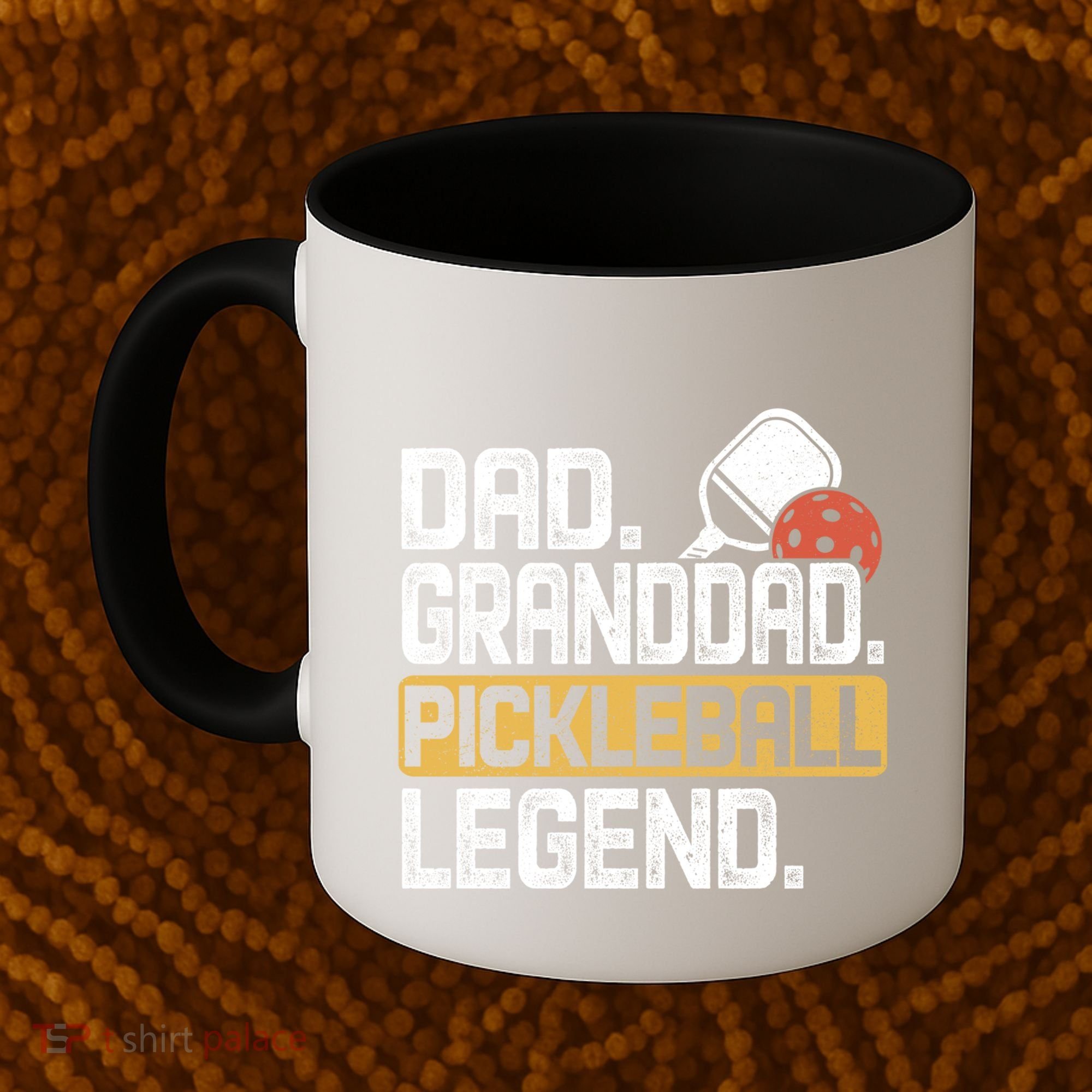 Granddad Pickleball Legend Dad Funny Great Gift Coffee Mug