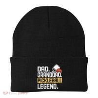 Granddad Pickleball Legend Dad Funny Great Gift Beanie thumb 0
