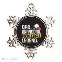 Granddad Pickleball Legend Dad Funny Great Gift Ornament thumb 0