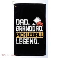 Granddad Pickleball Legend Dad Funny Great Gift Golf Towel thumb 0