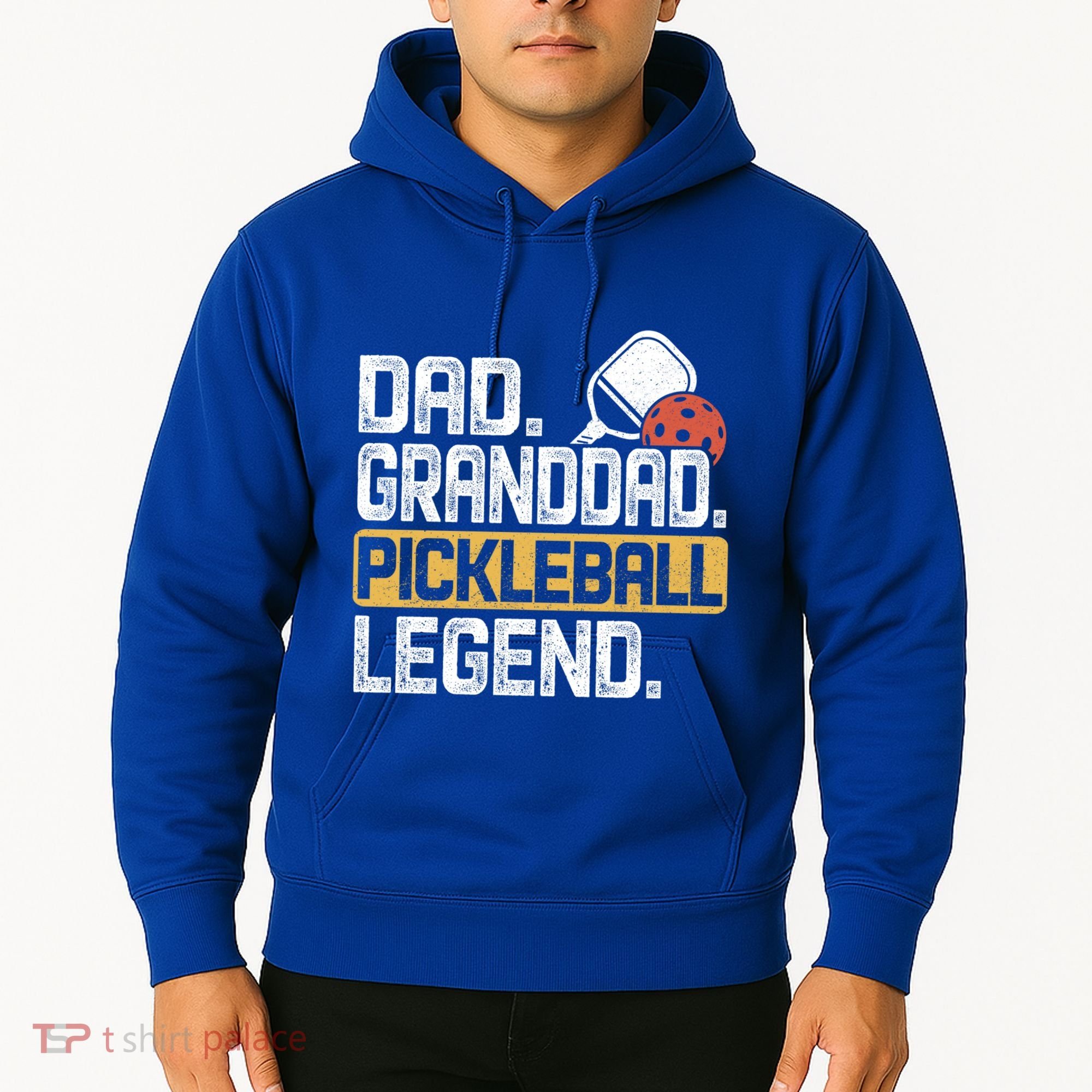 Granddad Pickleball Legend Dad Funny Great Gift Hoodie
