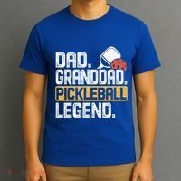 Granddad Pickleball Legend Dad Funny Great Gift T-Shirt thumb 3