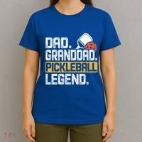 Granddad Pickleball Legend Dad Funny Great Gift T-Shirt thumb 4