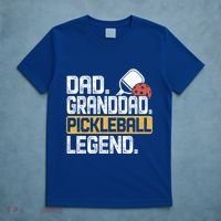 Granddad Pickleball Legend Dad Funny Great Gift T-Shirt thumb 5