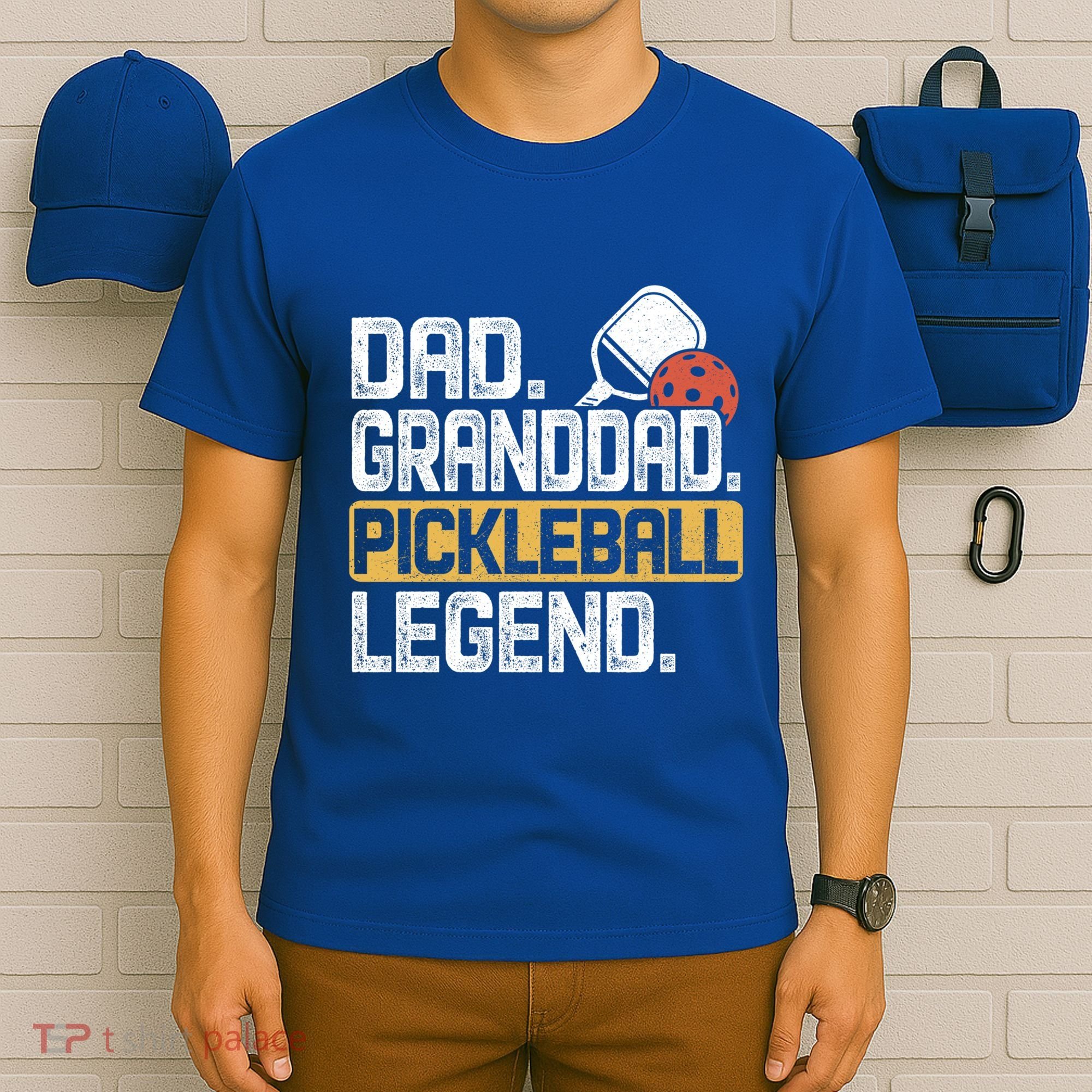 Granddad Pickleball Legend Dad Funny Great Gift T-Shirt