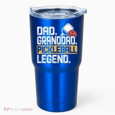 Granddad Pickleball Legend Dad Funny Great Gift Tumbler