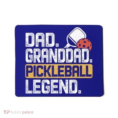 Granddad Pickleball Legend Dad Funny Great Gift Mousepad