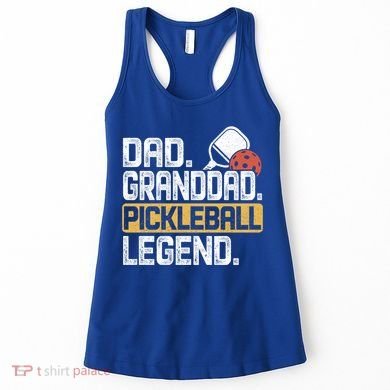 Granddad Pickleball Legend Dad Funny Great Gift Women's Tank Top