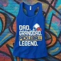 Granddad Pickleball Legend Dad Funny Great Gift Women's Tank Top thumb 3