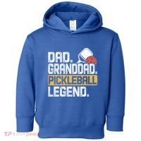 Granddad Pickleball Legend Dad Funny Great Gift Toddler Hoodie thumb 0