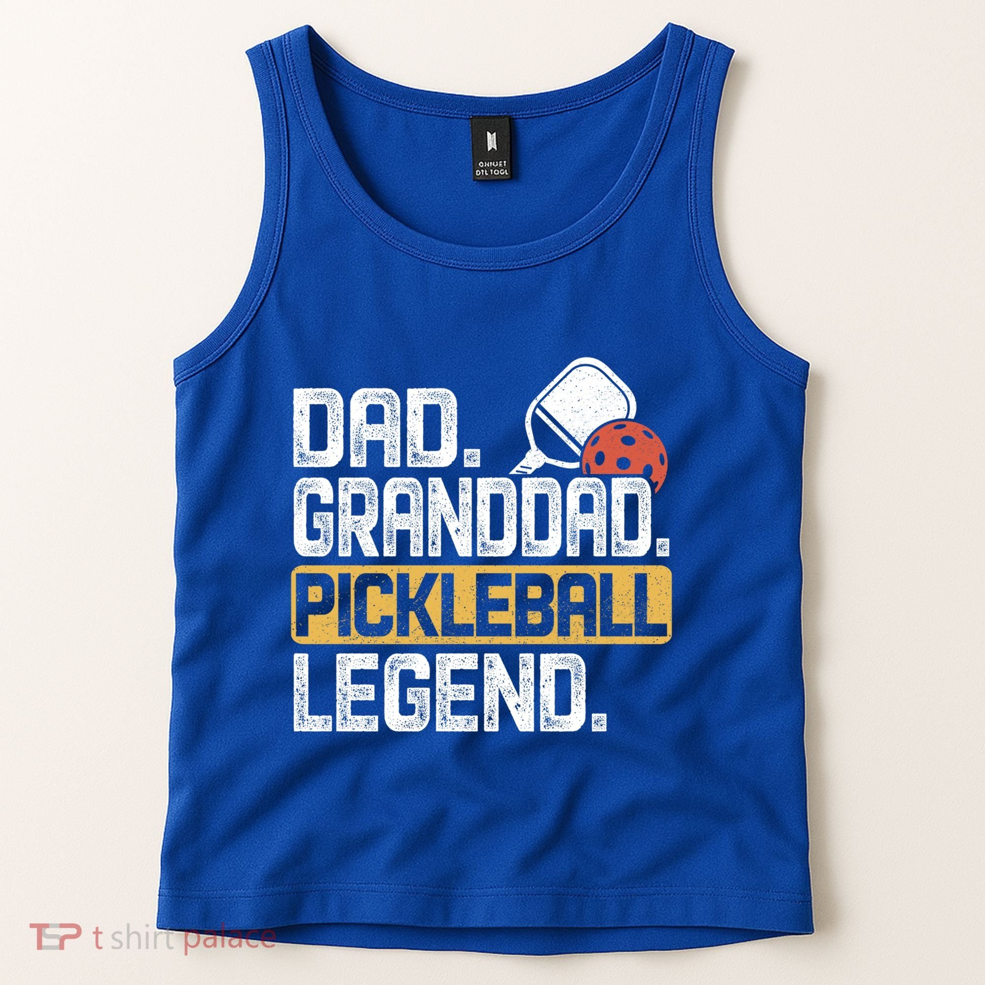 Granddad Pickleball Legend Dad Funny Great Gift Tank Top