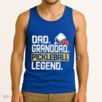 Granddad Pickleball Legend Dad Funny Great Gift Tank Top thumb 3