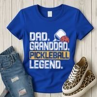 Granddad Pickleball Legend Dad Funny Great Gift Women's T-Shirt thumb 3