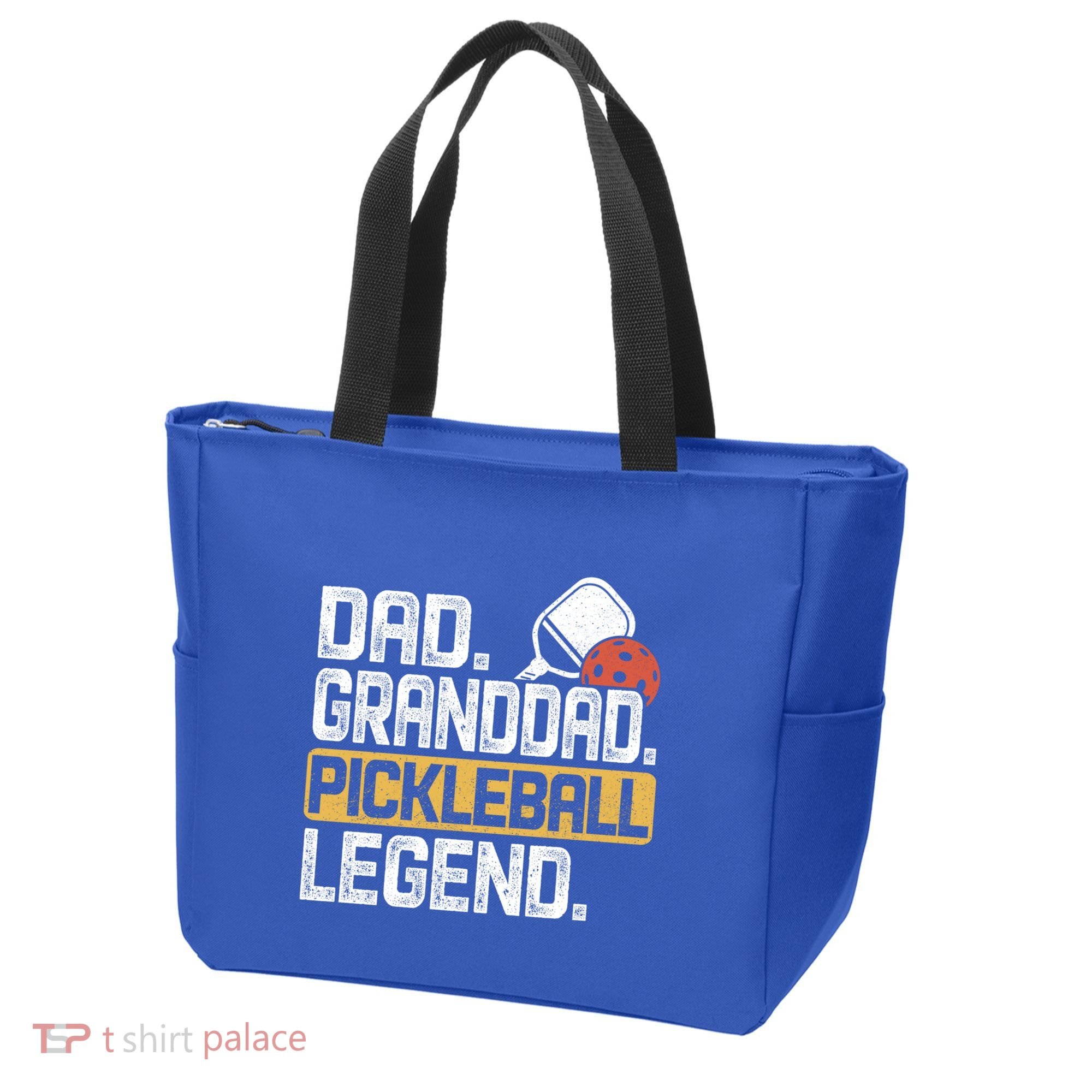 Granddad Pickleball Legend Dad Funny Great Gift Tote Bag