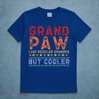 Grand Paw Like A Regular Grandpa But Cooler Funny Gift Father Day Gift T-Shirt thumb 5