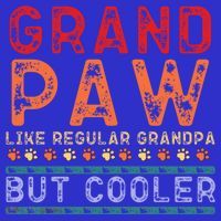 Grand Paw Like A Regular Grandpa But Cooler Funny Gift Father Day Gift Women's Tank Top thumb 5