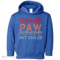 Grand Paw Like A Regular Grandpa But Cooler Funny Gift Father Day Gift Toddler Hoodie thumb 0
