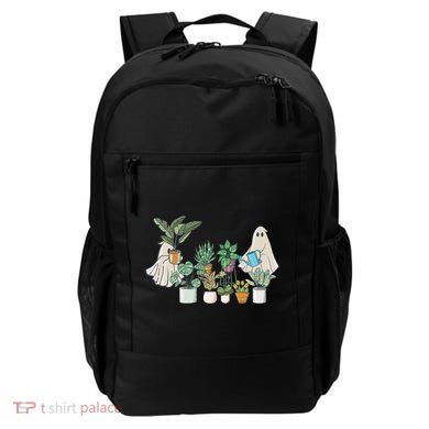Ghost Plant Lady Retro Halloween Plants Spooky Mom Cool Gift Backpack