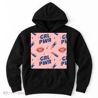 Girl Pwr Lipstick Women's Day Hoodie thumb 0