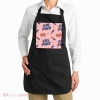 Girl Pwr Lipstick Women's Day Apron thumb 2