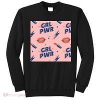 Girl Pwr Lipstick Women's Day Sweatshirt thumb 0