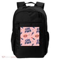 Girl Pwr Lipstick Women's Day Backpack thumb 0