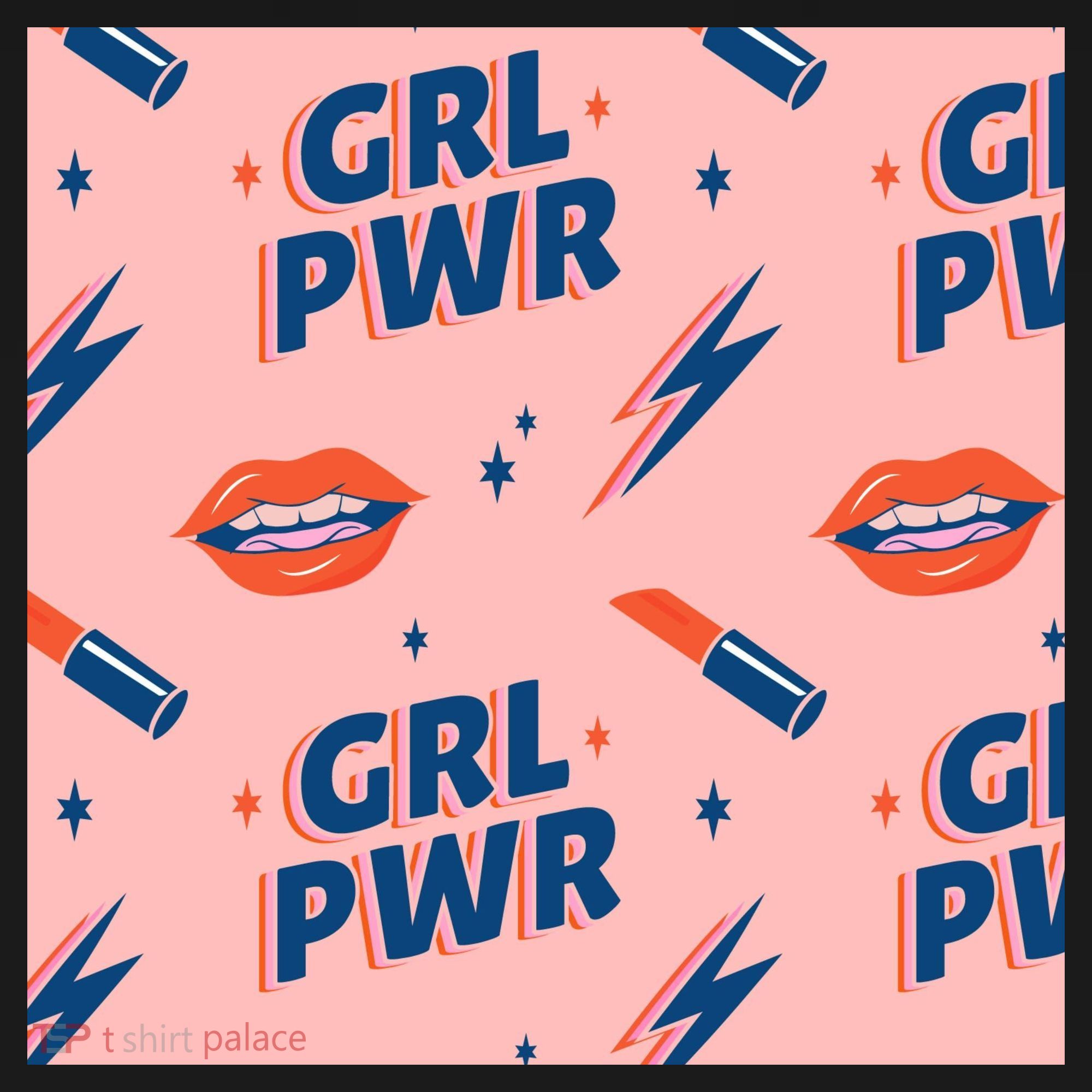Girl Pwr Lipstick Women's Day Women's Hoodie