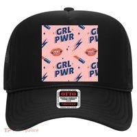 Girl Pwr Lipstick Women's Day Hat thumb 0