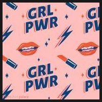 Girl Pwr Lipstick Women's Day Kids Sweatshirt thumb 2