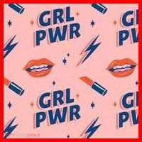 Girl Pwr Lipstick Women's Day Santa Hat thumb 1