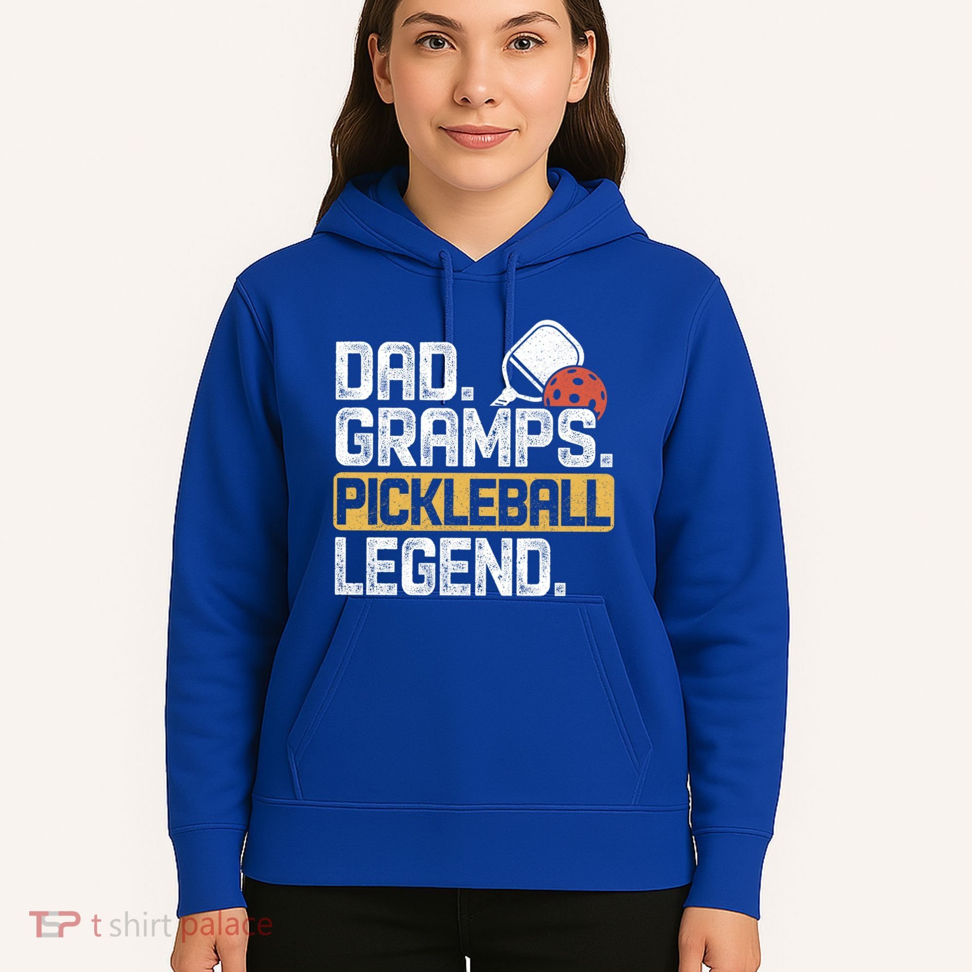 Gramps Pickleball Legend Dad Funny Cute Gift Hoodie