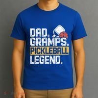 Gramps Pickleball Legend Dad Funny Cute Gift T-Shirt thumb 3