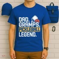 Gramps Pickleball Legend Dad Funny Cute Gift T-Shirt thumb 6