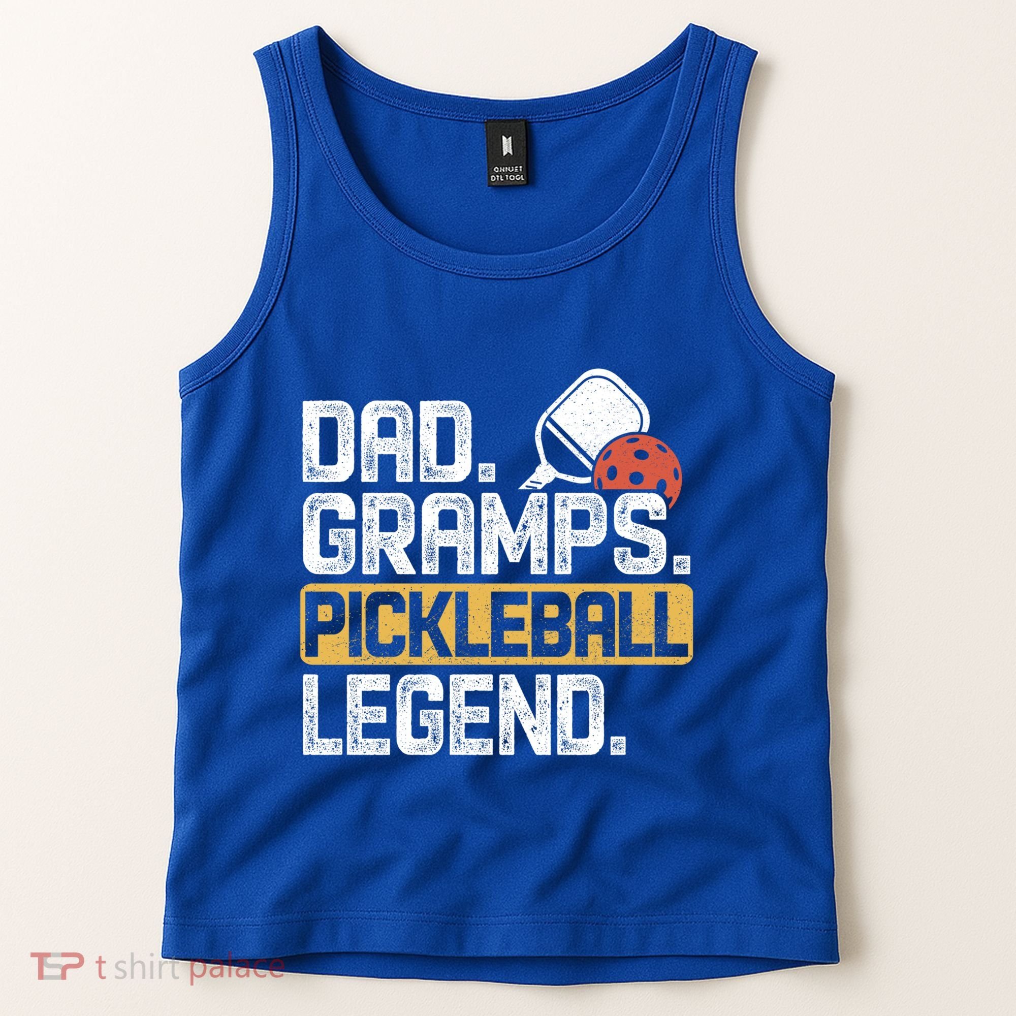 Gramps Pickleball Legend Dad Funny Cute Gift Tank Top