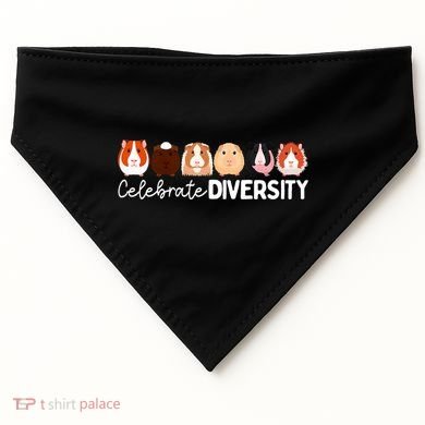 Guinea Pig Lovers Celebrate Diversity USA-Made Doggie Bandana
