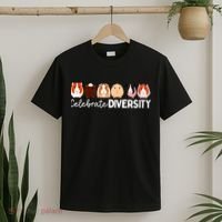 Guinea Pig Lovers Celebrate Diversity T-Shirt thumb 2