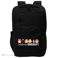 Guinea Pig Lovers Celebrate Diversity Impact Tech Backpack thumb 0