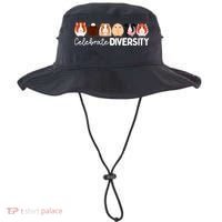 Guinea Pig Lovers Celebrate Diversity Bucket Hat thumb 0