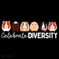 Guinea Pig Lovers Celebrate Diversity Mousepad thumb 1